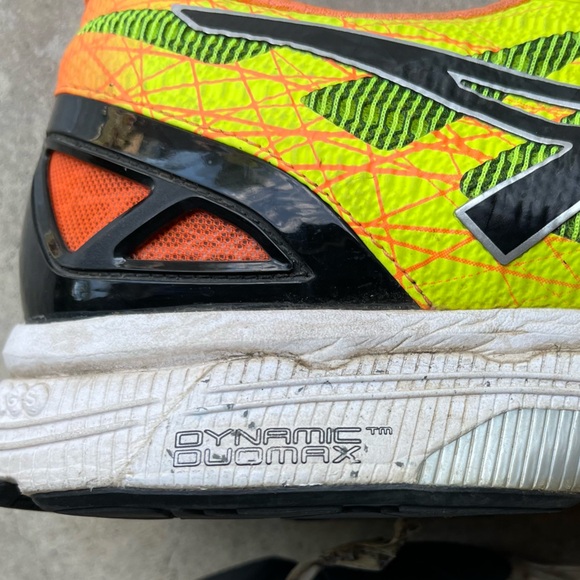 Asics Gel DS Trainer 21 Shoes Mens Size 14 Yellow Running Shoes Sneakers T624N - Picture 7 of 13